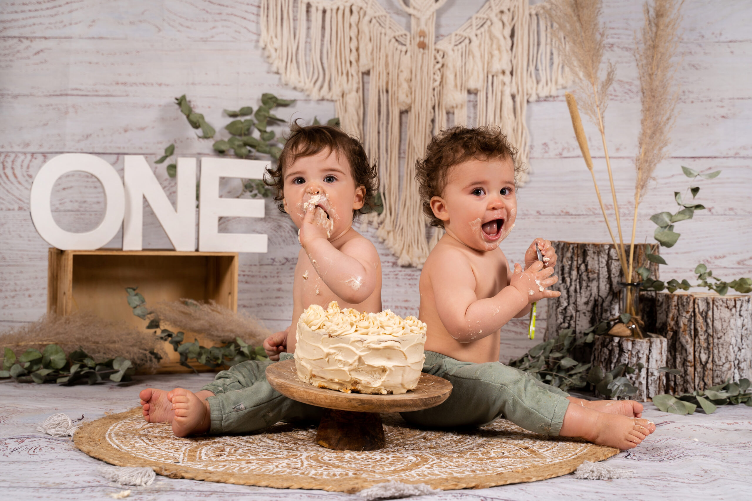 Smash the cake jumeau
