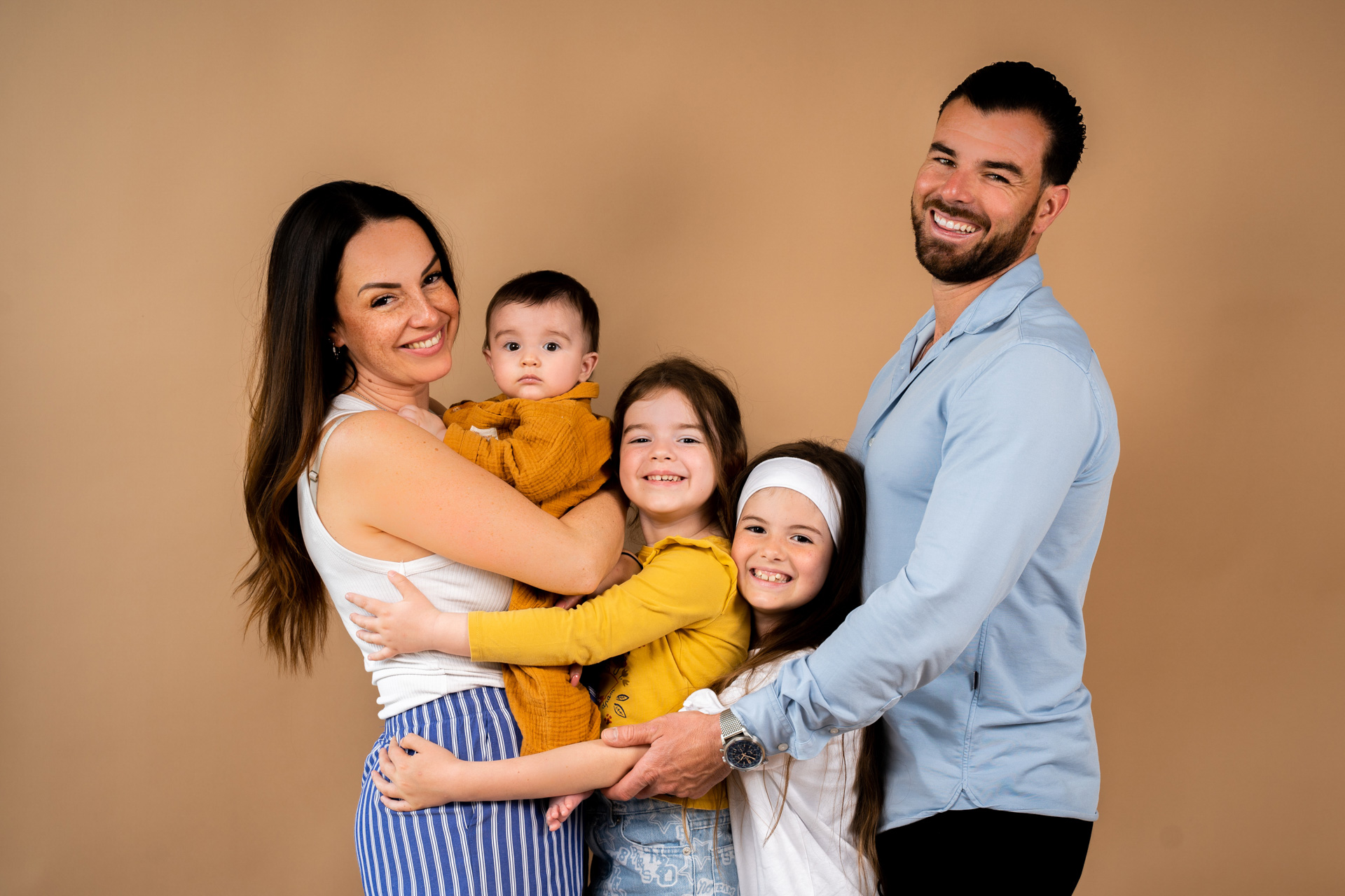 Portrait de famille studio