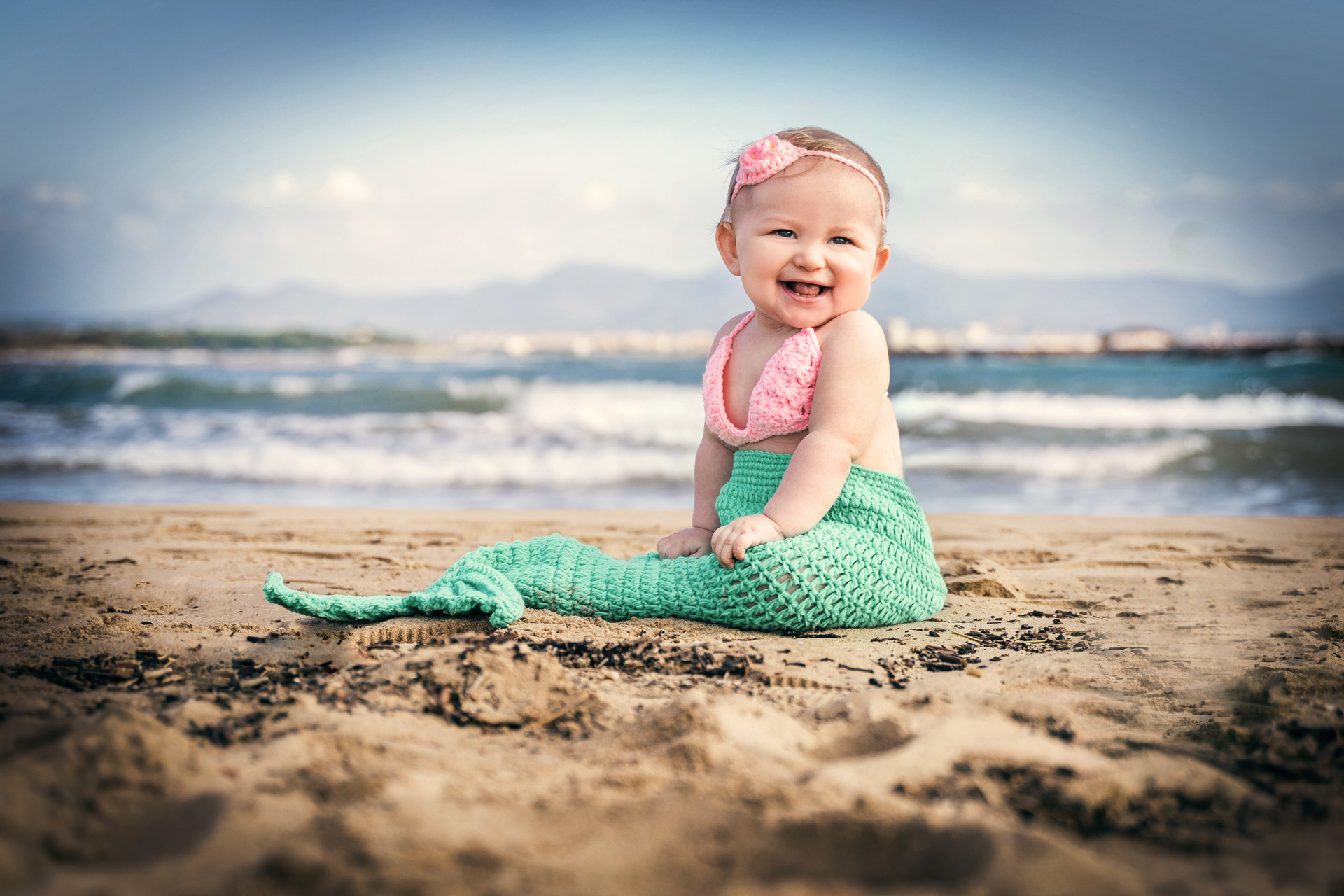 Bébé petite sirène