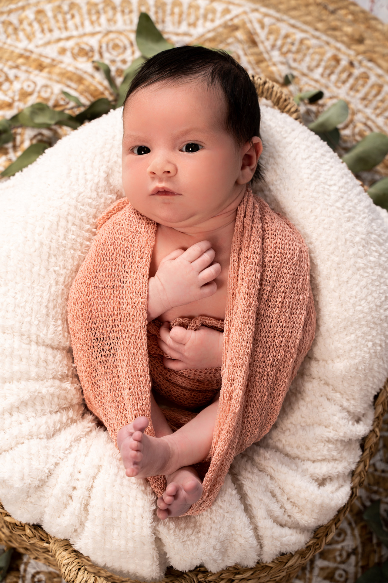 naissance couffin pêche nouveau né
