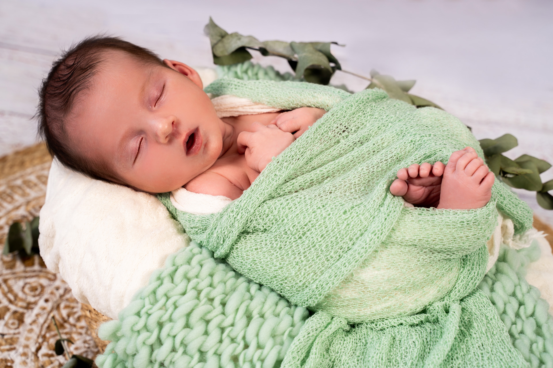 naissance couverture verte