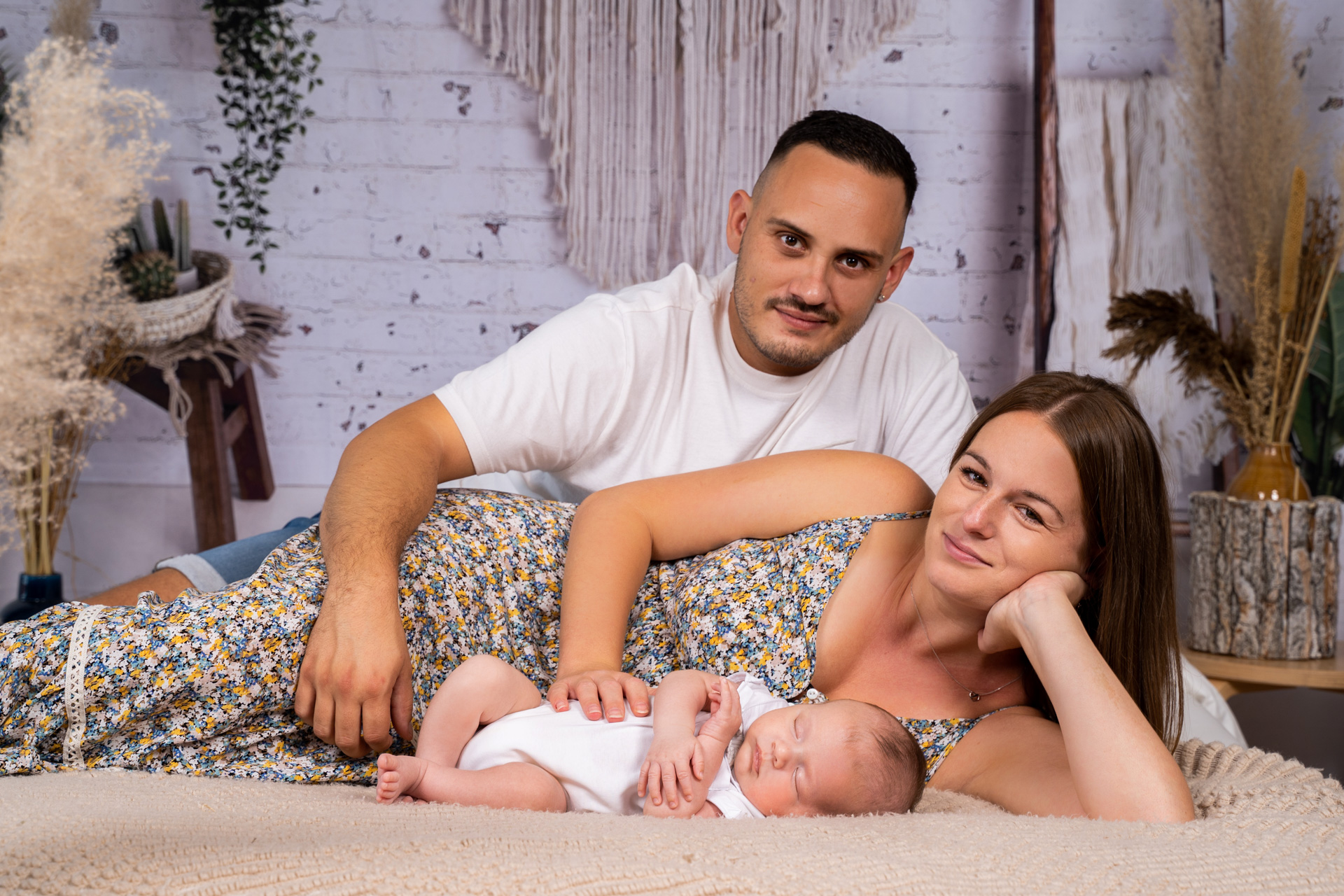 naissance portrait famille