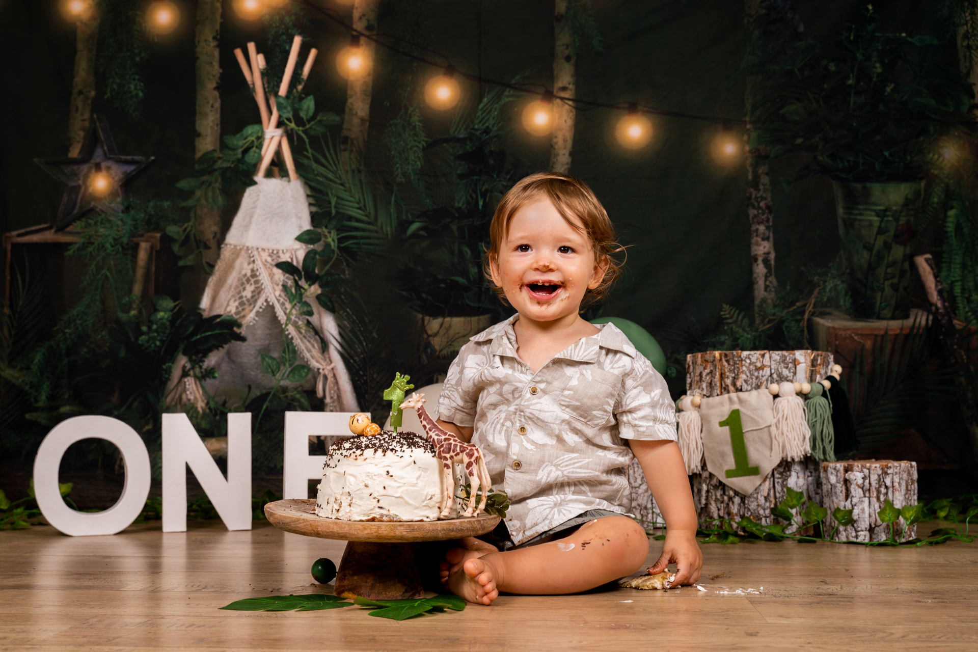 smash the cake bambin anniversaire un an